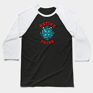 NATIVE PRIDE 34 (SAND) Baseball T-Shirt